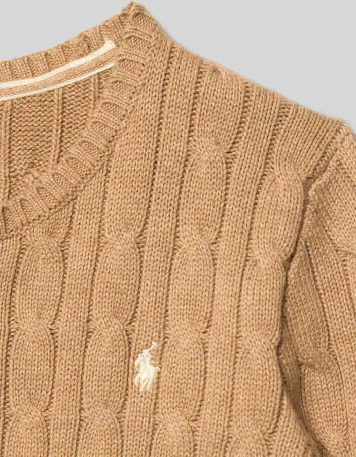 Polo Ralph Lauren Kids Gebreide pullover met kabelpatroon en labelstitching - Foto 2