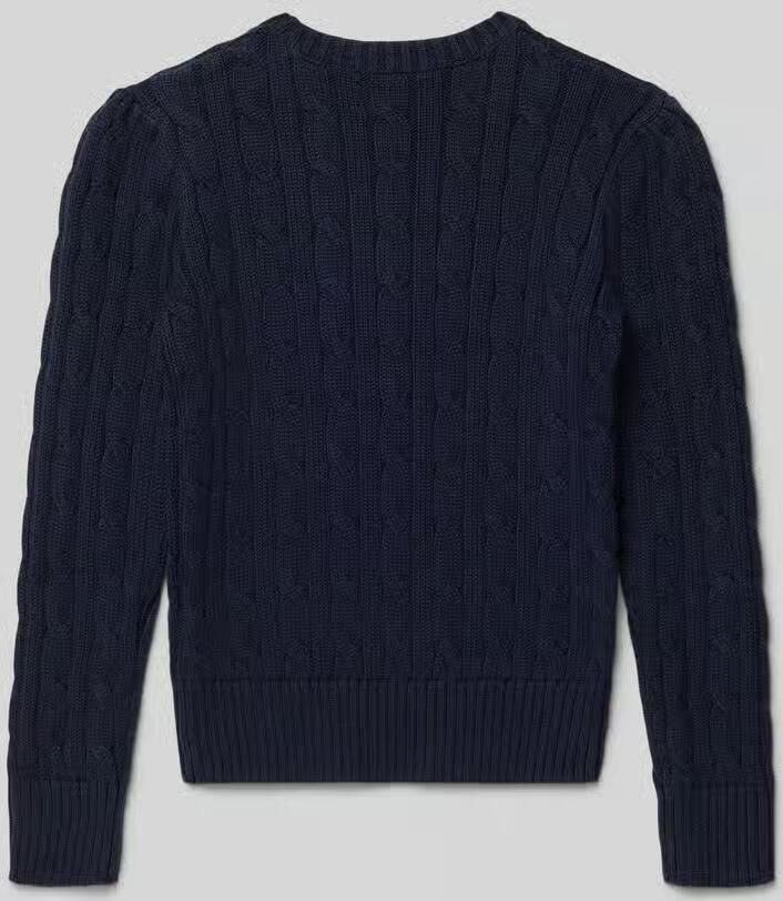 Polo Ralph Lauren Kids Gebreide pullover met logostitching model 'CABLE'