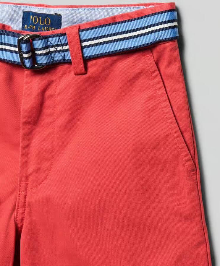 Polo Ralph Lauren Kids Regular fit bermuda van katoenmix model 'BEDFORD' - Foto 2
