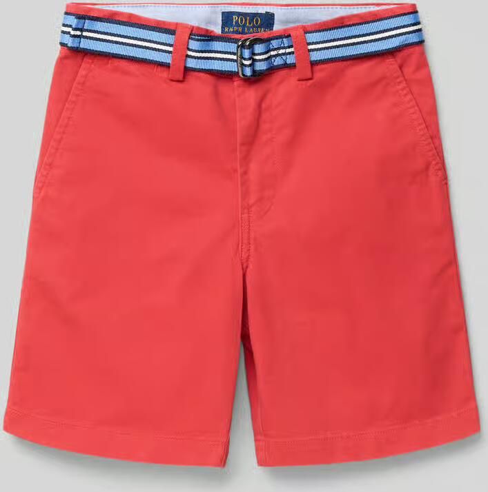 Polo Ralph Lauren Kids Regular fit bermuda van katoenmix model 'BEDFORD'