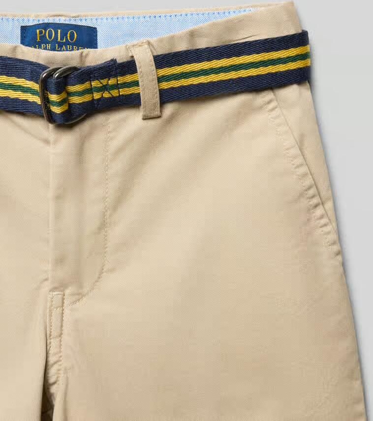 Polo Ralph Lauren Kids Regular fit bermuda van katoenmix model 'BEDFORD' - Foto 2