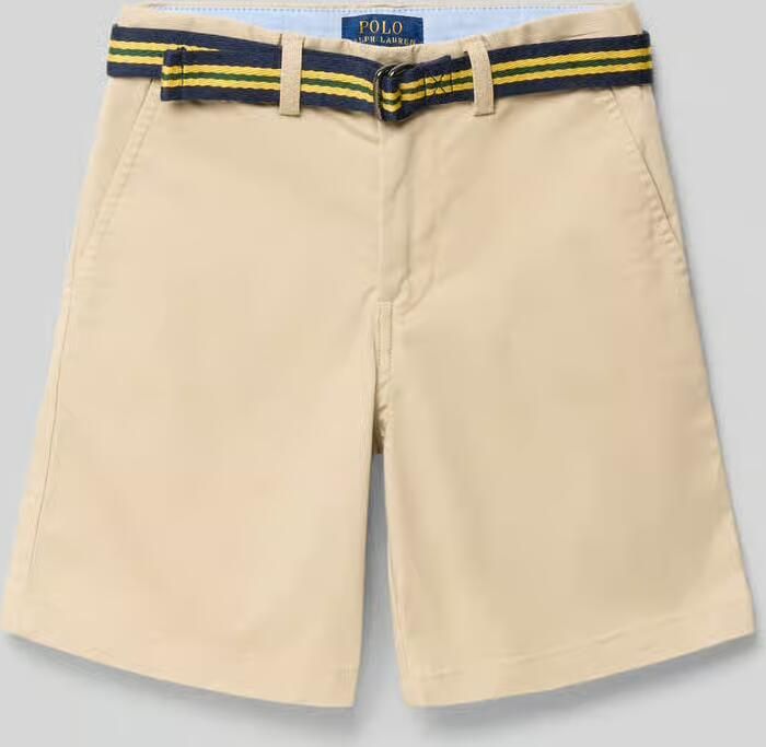 Polo Ralph Lauren Kids Regular fit bermuda van katoenmix model 'BEDFORD'