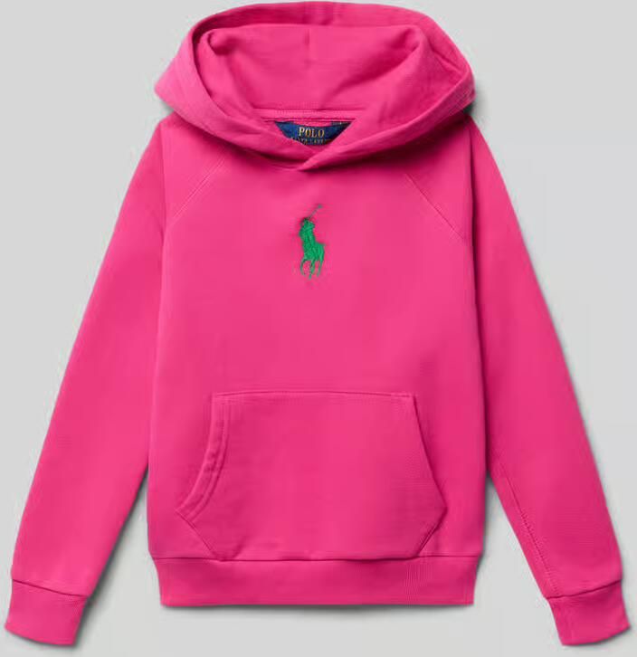 Polo Ralph Lauren Kids Regular fit HOODIE van katoenmix