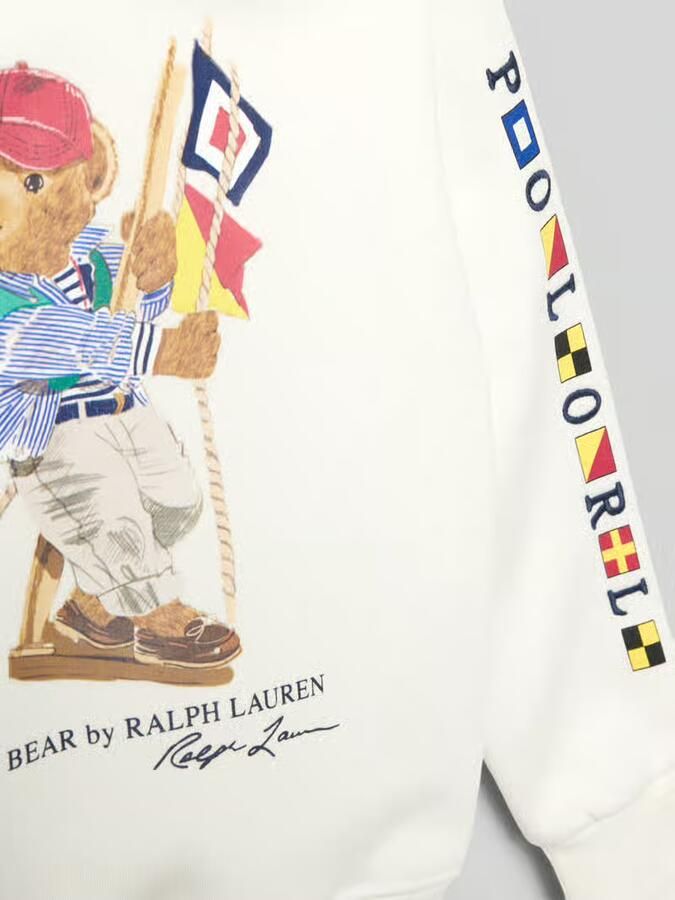 Polo Ralph Lauren Kids Regular fit HOODIE van katoenmix