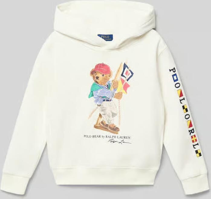 Polo Ralph Lauren Kids Regular fit HOODIE van katoenmix - Foto 2