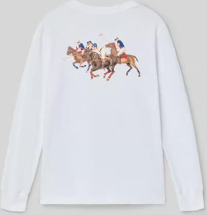 Polo Ralph Lauren Kids Regular fit shirt met lange mouwen van puur katoen - Foto 2