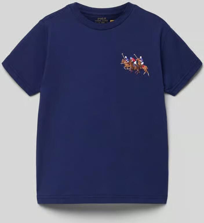 Polo Ralph Lauren Kids Regular fit T-shirt van puur katoen