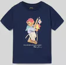 Polo Ralph Lauren Kids Regular fit T-shirt van puur katoen
