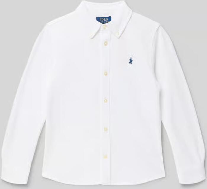 Polo Ralph Lauren Kids Regular fit vrijetijdsoverhemd met button-downkraag