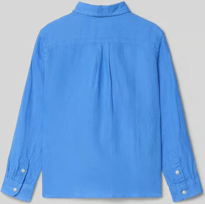 Polo Ralph Lauren Kids Regular fit vrijetijdsoverhemd van puur linnen