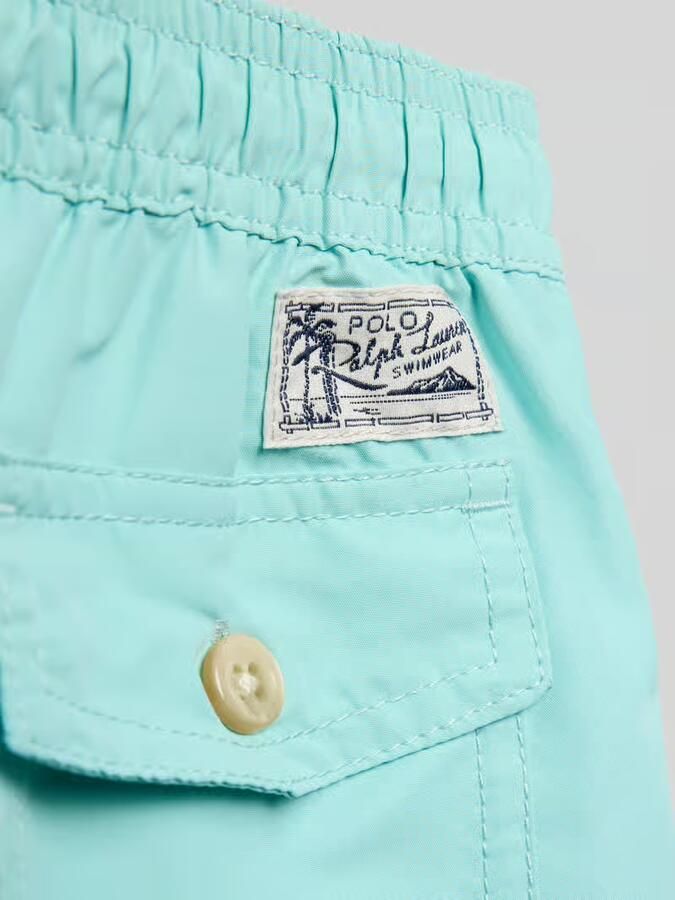 Polo Ralph Lauren Kids regular fit zwembroek met tunnelkoord