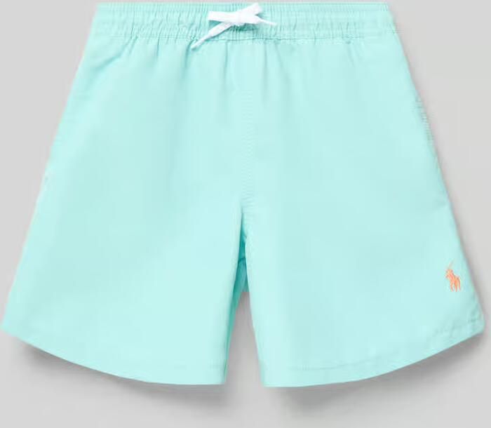 Polo Ralph Lauren Kids regular fit zwembroek met tunnelkoord - Foto 2