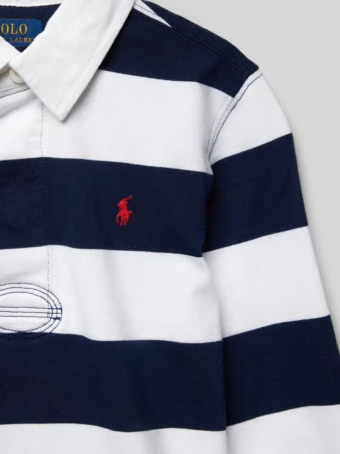 Polo Ralph Lauren Kids Shirt met lange mouwen en labelstitching - Foto 2