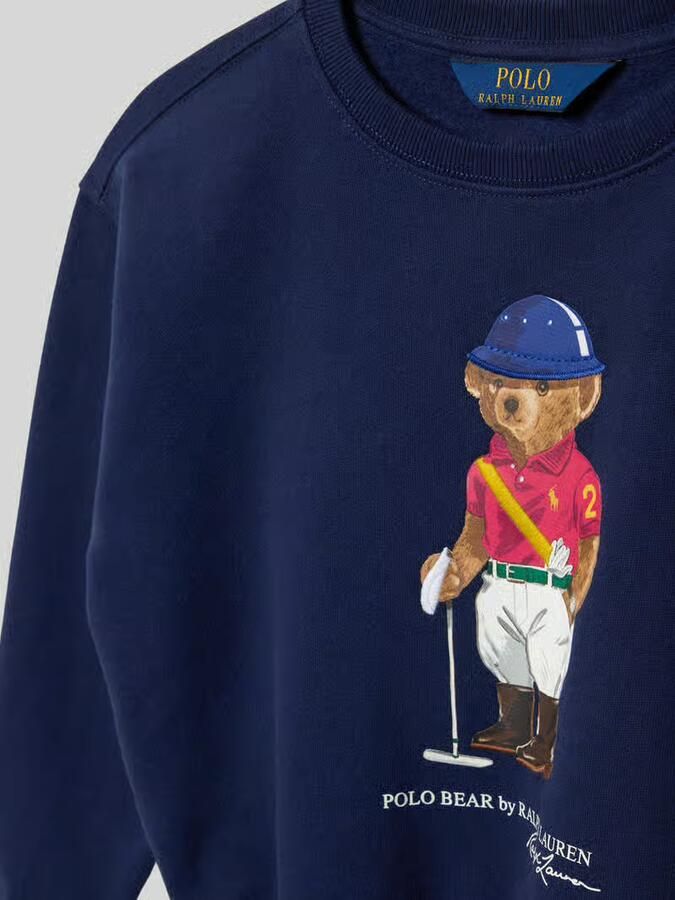 Polo Ralph Lauren Kids Sweatshirt met labelprint - Foto 2