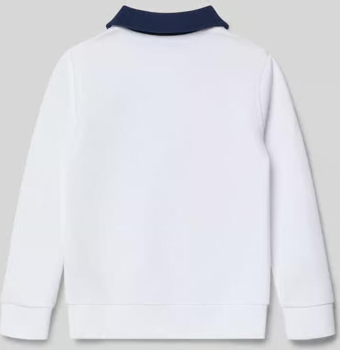 Polo Ralph Lauren Kids sweatshirt met ritssluiting en Labelstitching - Foto 2