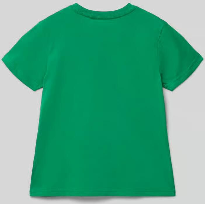 Polo Ralph Lauren Kids T-shirt met labelstitching en ronde hals