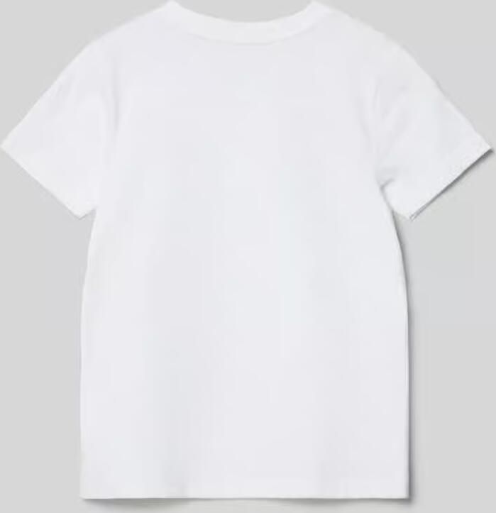 Ralph Lauren Witte Katoenen Jersey Basis T-shirt voor White