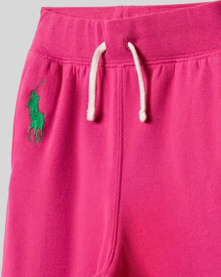 Polo Ralph Lauren Kids Wide leg Sweatpants van katoenmix