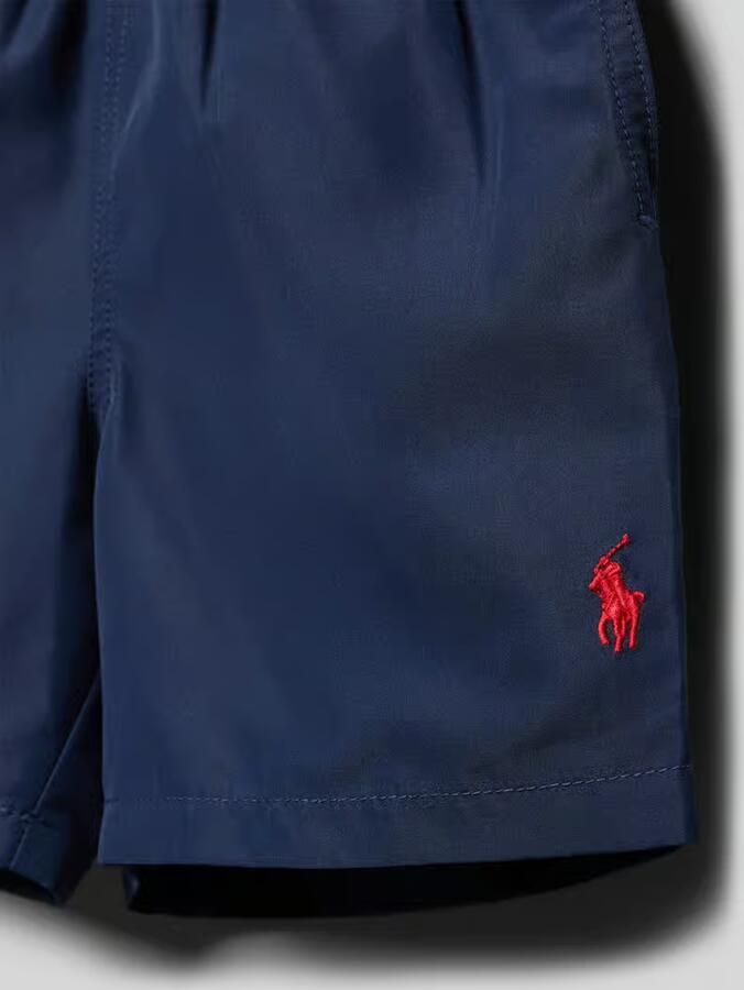 Polo Ralph Lauren Kids Zwembroek met labelstitching model 'TRAVLR' - Foto 2