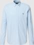 Polo Ralph Lauren Blauw casual overhemd met lange mouwen Blue Heren - Thumbnail 1