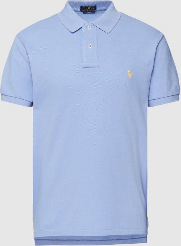 Polo Ralph Lauren Klassieke Blauwe Katoenen Polo Blue Heren