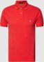 Ralph Lauren Rood Slim Fit Polo Shirt met Korte Mouwen Red Heren - Thumbnail 1
