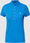 Polo Ralph Lauren Poloshirt met logostitching model 'JULIE' - Thumbnail 2