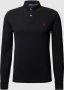 Polo Ralph Lauren Slim fit poloshirt in design met lange mouwen - Thumbnail 2