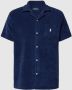 POLO Ralph Lauren badstof slim fit overhemd met textuur newport navy - Thumbnail 2