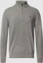 Ralph Lauren Grijze Wollen Trui met Hoge Kraag en Geborduurd Pony Logo Gray Heren - Thumbnail 1