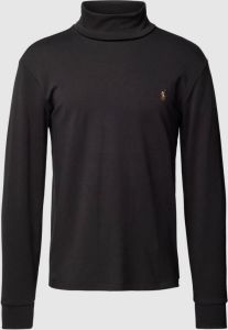 Polo Ralph Lauren Turtleneck With Logo Zwart Heren