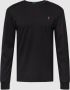 Polo Ralph Lauren Slim fit shirt met lange mouwen en labelstitching - Thumbnail 1