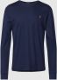 Polo Ralph Lauren Slim fit shirt met lange mouwen en labelstitching - Thumbnail 1
