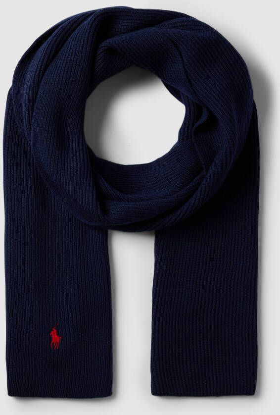 Polo Ralph Lauren Stijlvolle Sjaal in Diverse Kleuren Blue Heren