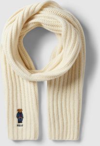 Polo Ralph Lauren Sjaal met structuurmotief model 'BEAR'