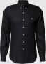 Polo Ralph Lauren Slim fit linnen overhemd met kentkraag - Thumbnail 1