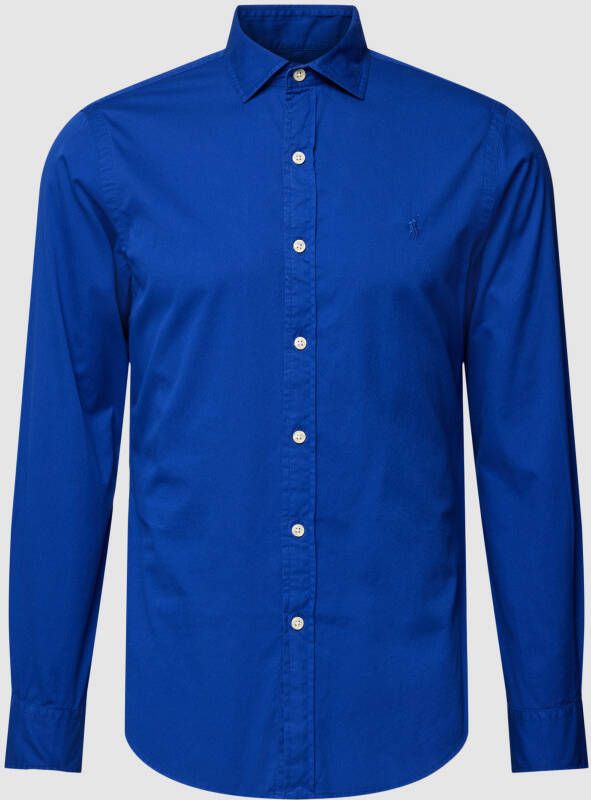 Polo Ralph Lauren Slim fit vrijetijdsoverhemd met labelstitching