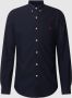Polo Ralph Lauren Overhemd Lange Mouw CHEMISE CINTREE SLIM FIT EN OXFORD LEGER TYPE CHINO COL BOUTONNE - Thumbnail 2