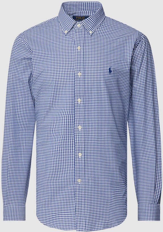 Polo Ralph Lauren Slim fit vrijetijdsoverhemd met vichy-ruit