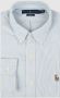 Ralph Lauren Slim Fit Blauw Wit Gestreept Oxford Overhemd voor Heren Blauw Heren - Thumbnail 1