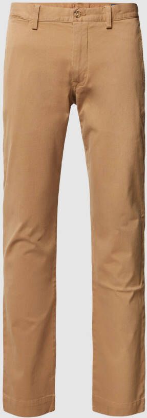 Polo Ralph Lauren Slim stretch fit broek met knoopsluiting model 'BEDFORD'