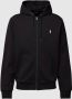 Polo Ralph Lauren Double Knit Fullzip Hoodie Hooded vesten Heren black maat: S beschikbare maaten:S M L XL XXL - Thumbnail 2