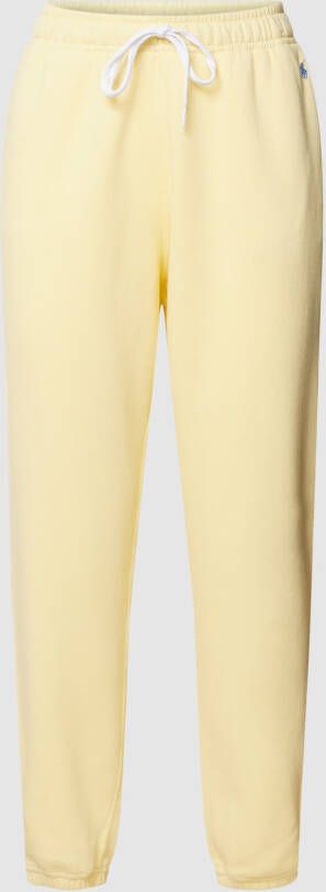 Polo Ralph Lauren Sweatpants met labelstitching model 'ANKLE-ATHLET'