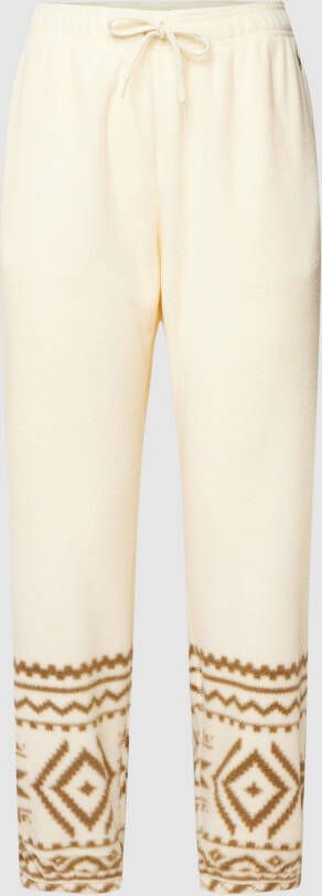 Polo Ralph Lauren Loose-fit jeans met stijlvolle print Beige Dames