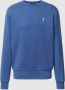 Ralph Lauren Lichtblauwe Katoenen Sweatshirt met Iconisch Pony Borduurwerk Blauw Heren - Thumbnail 1