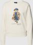 Polo Ralph Lauren Witte Sweaters Upgrade Ronde Hals Lange Mouwen Ribgebreide Manchetten White Dames - Thumbnail 2