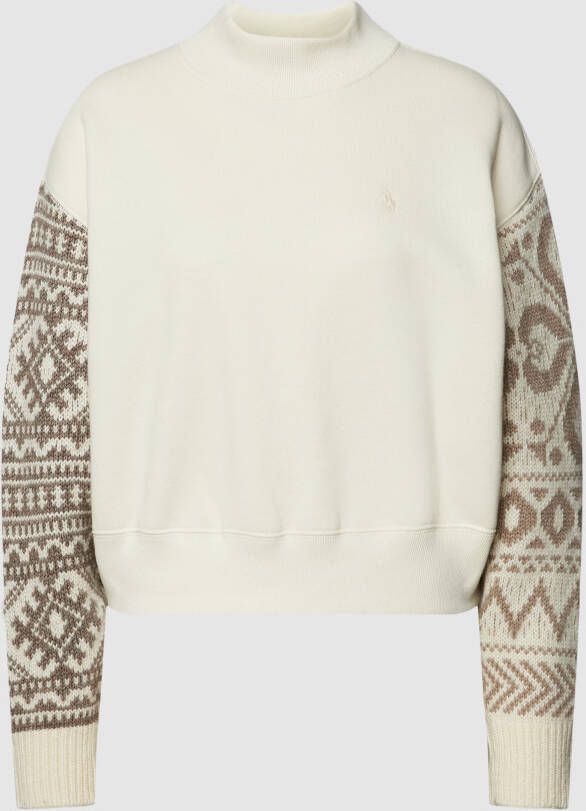 Polo Ralph Lauren Sweatshirt met tricot