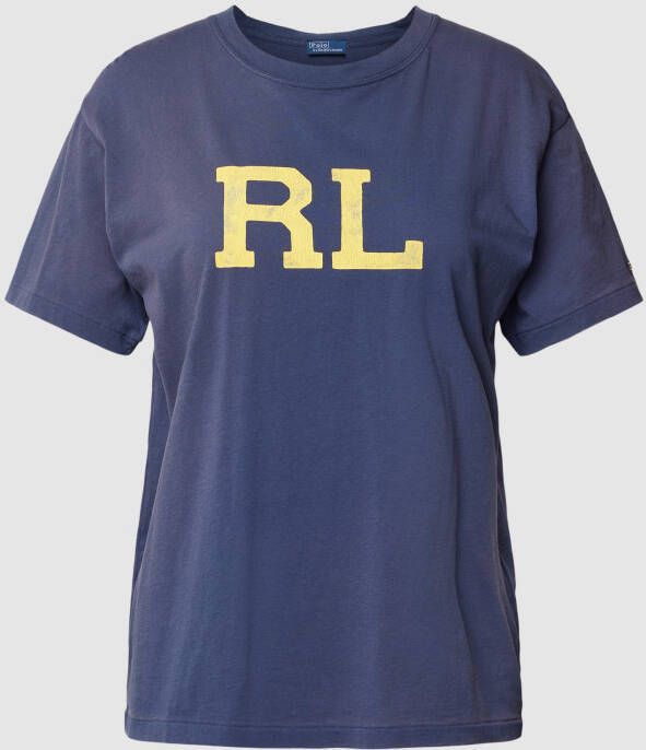 Polo Ralph Lauren T-shirt met labelprint model 'PRIDE'