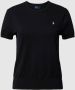 Polo Ralph Lauren Casual Zwarte Trui met Korte Mouwen Black Dames - Thumbnail 1