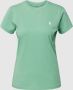 Polo Ralph Lauren Cotton Jersey Crew T-shirt Groen Dames - Thumbnail 2